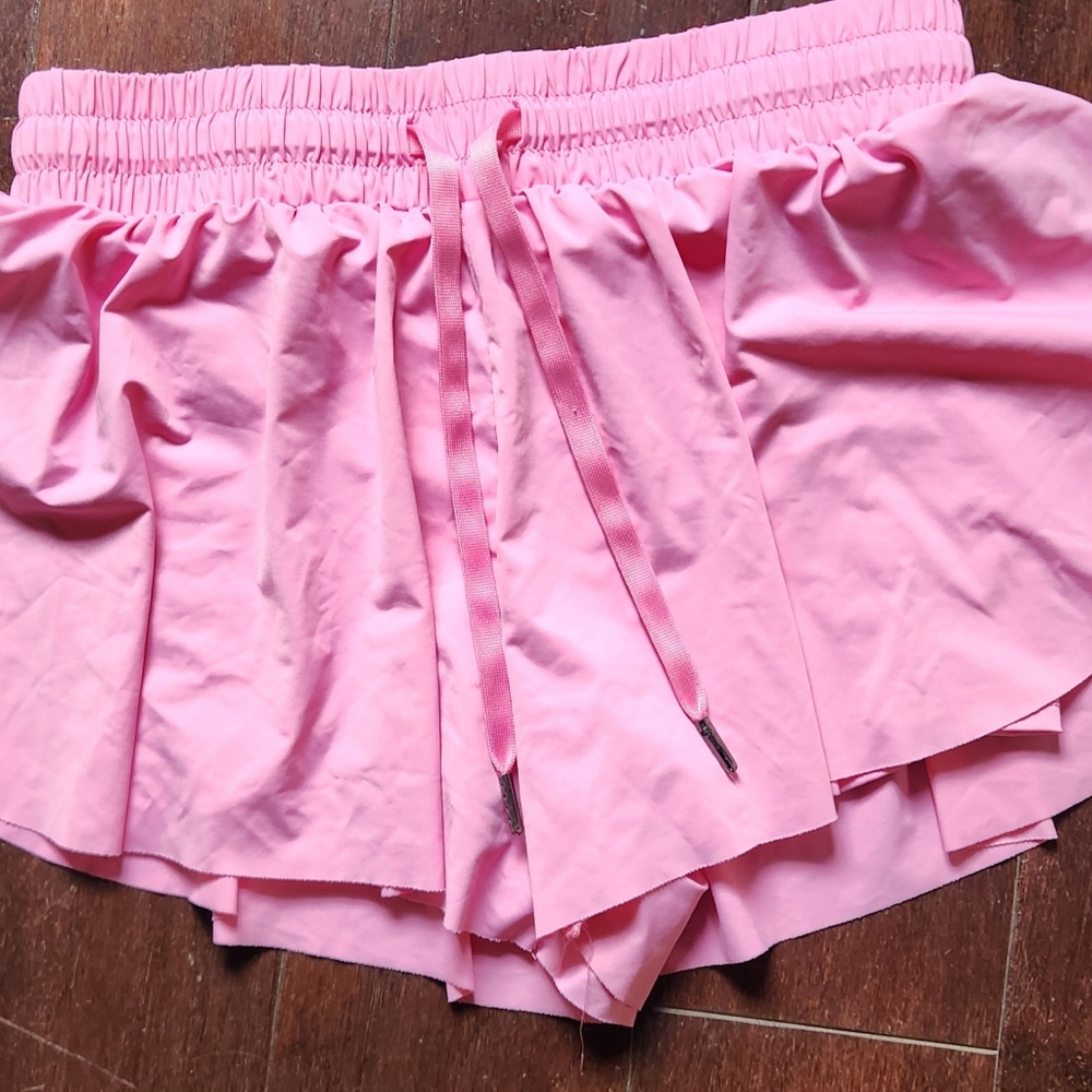 Girls flowy spandex shorts